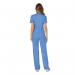 Cherokee Revolution Mock Wrap Top Ceil Blue S CHWW610CEILS WIS94283