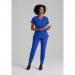 Barco One Racer Scrub Top: Eco-Friendly Professional Comfort for Healthcare Heroes Cobalt XXS WIS95810