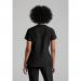 Barco One Racer Scrub Top: Eco-Friendly Professional Comfort for Healthcare Heroes Black 3XL WIS96460