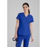 Barco One Pulse Scrub Top: Sustainable, Comfortable Medical Workwear for Healthcare Professionals Co WIS96516