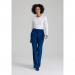 Barco One Stride Scrub Trousers: Eco-Friendly, Comfortable Medical Workwear with 4-Way Stretch Indig WIS97407
