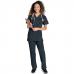 Cherokee Originals Unisex Medical Scrub Set - Comfortable, Practical Healthcare Uniform Pewter 5XL WISWW530CP5XL