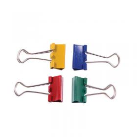 Clipper Foldback Clip 32mm Assorted Pack of 10 WS23090 WS23090