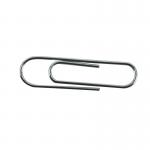 The photograph features a stack of unbranded paperclips, plain and 51mm in length, neatly packaged in a pack of 1000. The paperclips appear sturdy and straightforward, making them a practical choice for office and personal use.