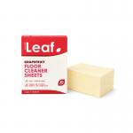 Wash with Leaf Floor Cleaning Sheets White Pack of 30 Leaf-FLOOR-30 WWL95341