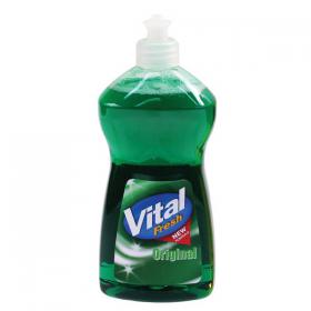 Vital Fresh Washing Up Liquid 500ml (Pack of 12) WX00215 WX00215