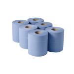 1-Ply Blue Centrefeed Rolls 300mx175mm (Pack of 6) CBL290S WX00755