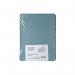 The unbranded wirebound blue bound A4 spiral pad features a pack of 12 with a total of 80 leaves. The pages are neatly lined and are perfect for jotting down notes, ideas, or sketches. The strong spiral binding keeps the pages secure and the blue cover adds a touch of color to the practical pad.