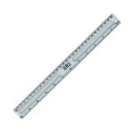 Clear Ruler 30cm (Pack of 20) 801697 WX01107
