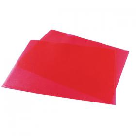 Red Cut Flush Folders (Pack of 100) WX01485 WX01485