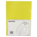 Yellow Cut Flush Folders (Pack of 100) WX01487 WX01487
