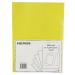 Yellow Cut Flush Folders (Pack of 100) WX01487