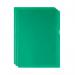 Green Cut Flush Folders (Pack of 100) WX01488 WX01488