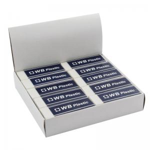 WB White Pencil Erasers Pack of 20 WX01696 WX01696
