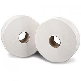 Mini Jumbo White 2-Ply Toilet Roll 150m (Pack of 12) J26150NDS WX03811