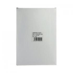 A4 Lightweight Laminating Pouch 80 Micron (Pack of 100) WX04114 WX04114