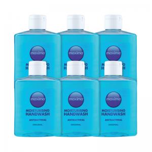 Maxima Antibacterial Soap 250ml Pack Of 6 0604002 WX07212