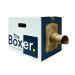 The Boxer Recycled Paper Roll 80gsm 350mm x 450m WX07623