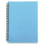 A5 Spiral Pad 80 Leaf Blue (Pack of 12) WX10039 WX10039