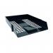 Black Plastic Letter Tray (Pack of 12) WX10050 WX10050