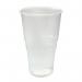 Plastic Pint Glass Clear (Pack of 50) WX10428 WX10428