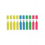 Hi-Glo Highlighter Chisel Tip Assorted (Pack of 10) 8440PK10 WX16351A