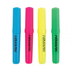 HiMARK Highlighter Chisel Tip Assorted (Pack of 10) 8440PK10 WX16351A
