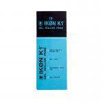 Black Gel Pens Transparent Barrel Medium Tip (Pack of 10) WX21716 WX21716