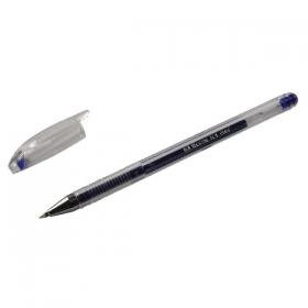 Blue Gel Pens Transparent Barrel (Pack of 10) WX21717 WX21717