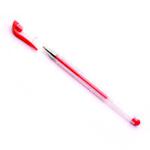 Red Gel Pens Pack of 10 (Transparent barrel and medium tip) WX21718 WX21718