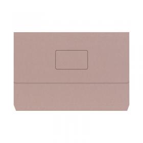 Document Wallet 220gsm Foolscap Buff (Pack of 50) 45912PLAI WX23010A