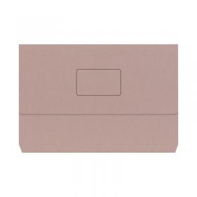 Document Wallet 220gsm Foolscap Buff (Pack of 50) 45912PLAI WX23010A