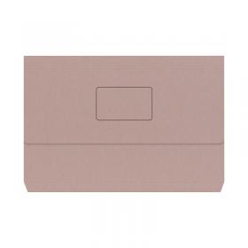 Document Wallet 220gsm Foolscap Buff (Pack of 50) 45912PLAI WX23010A