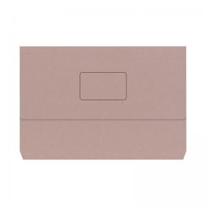 Document Wallet 220gsm Foolscap Buff Pack of 50 45912PLAI WX23010A