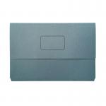 Document Wallet 220gsm Foolscap Blue (Pack of 50) 45913KIN02 WX23011A