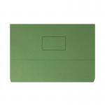 Document Wallet 220gsm Foolscap Green (Pack of 50) 45914EAST WX23012A