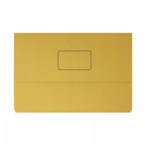 Document Wallet 220gsm Foolscap Yellow Pack of 50 45919EAST WX23017A