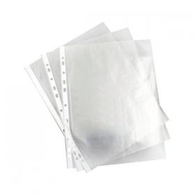A4 Punched Pocket Clear 35 micron 270486 (Pack of 100) WX24001 WX24001