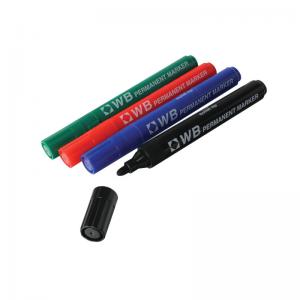 Assorted Permanent Marker Bullet Tip Pack of 4 WX26088A WX26088A