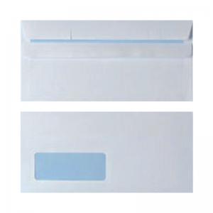 Envelope DL Window 90gsm White Self Seal Pack of 1000 WX3481 WX3481