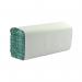 1-Ply Green C-Fold Hand Towels (Pack of 2856) HTG2850 WX43094