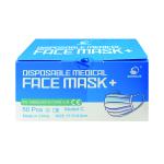 Medical Facemask 3 Layer BFE98 IIR P50 56200 WX68080