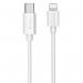 MediaRange Apple Lightning to USB Type-C Charge + Sync Cable 1m White WX87397