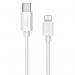 MediaRange Apple Lightning to USB Type-C Charge + Sync Cable 1m White WX87397