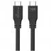 Mediarange USB Type-C Charge And Sync Cable With E-Mark Chip USB 3.2 Gen 1X2 3m Black MRCS218 WX87612