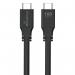 Mediarange USB Type-C Charge and Sync Cable with E-Mark Chip USB 3.2 Gen 1X2 3m Black MRCS218 WX87612