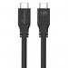 Mediarange USB Type-C Charge and Sync Cable with E-Mark Chip USB 3.2 Gen 1X2 3m Black MRCS218 WX87612