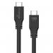Mediarange USB Type-C Charge and Sync Cable with E-Mark Chip USB 3.2 Gen 1X2 3m Black MRCS218 WX87612