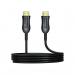 MediaRange Active Optical HDMI High Speed Ethernet Cable Version 2.0 18Gbps 10m Black WX87618