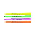 Highlighter Pens Assorted (Pack of 4) WX93206 WX93206